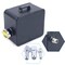 Portable Aluminum Fuel Tank Racing Drift Fuel Cell Storage Tank with Cap 2.5L